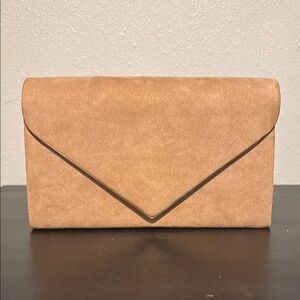 Elegant Tan Clutch Bag
